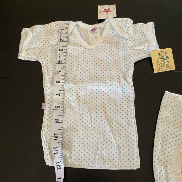 Vintage Paty Inc Outfit set with Booties NWT - Picture 8 of 12